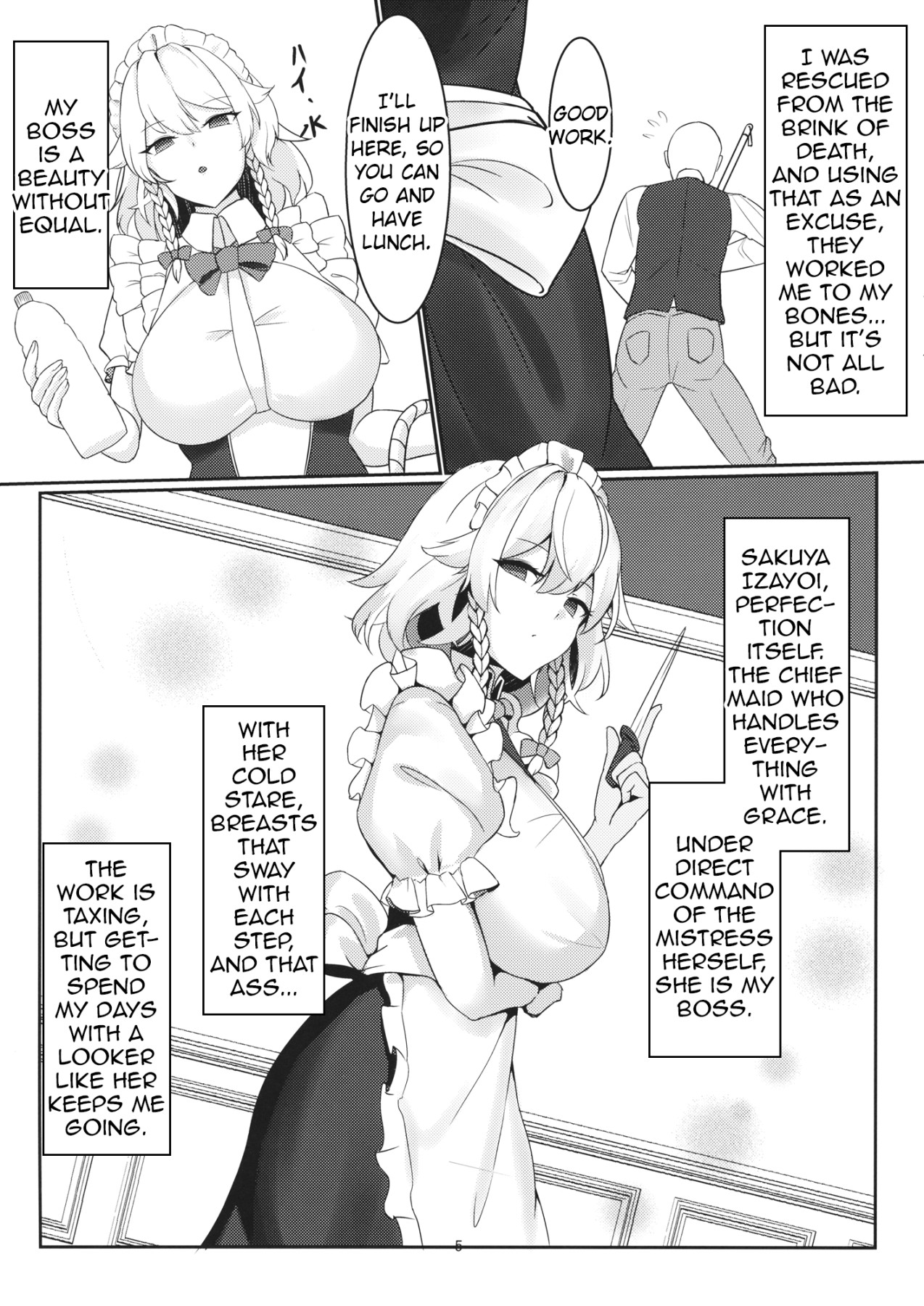 Hentai Manga Comic-Sakuya Izayoi  Release Hypno-Read-4